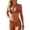 Red, variant on Triangle Bikini Set for Women with Polka Dot Print Bathing Suit Tie Back Two Piece Swimsuits(Red,XS)