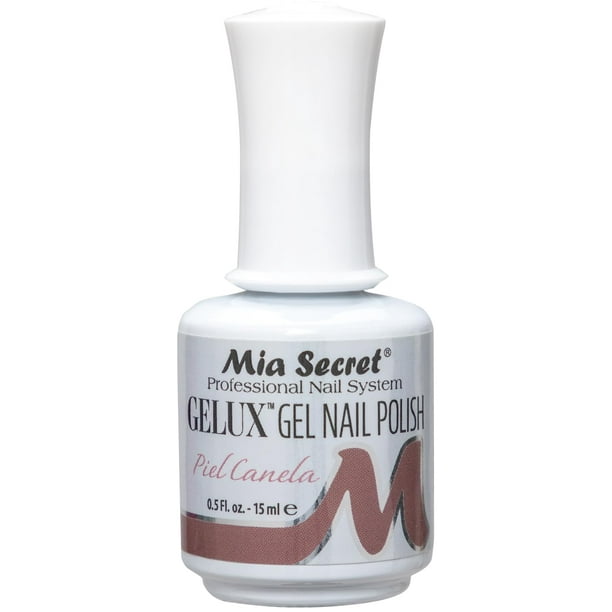 Esmalte de uñas en gel Mia Secret Gelux Soak-off Piel Canela Color