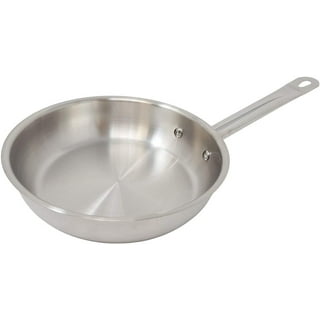 Frigidaire 12 in. Silver Stainless Steel Assist Handle Induction Ready Frying  Pan with Lid FR-14883-EC - The Home Depot