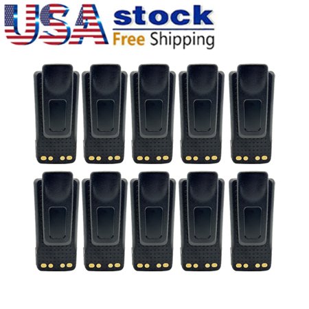 10Pack 2600mAh Li-ion Battery PMNN4409 For XPR3300 XPR3500 XPR7550 XPR7350 XPR7380 XPR7580 XPR3300e XPR3500e XIR P8600 P8608 P8660 P8668 XPR7550e XPR7350e Radio PMNN4493
