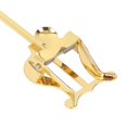 thumbnail image 2 of Pince pour partition de saxophone, support de partition portable en alliage doré, poignée stable, pour saxophone alto ténor, 2 of 4