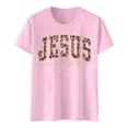 thumbnail image 5 of Jesus The Way The Truth The Life Graphic Tees for Women 2026 Summer Casual Short Sleeve Crewneck Christian T Shirts, 5 of 5