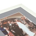thumbnail image 4 of ArtToFrames 16x16 Matted Picture Frame with 12x12 Single Mat Photo Opening Framed in 1.25 Off White Wash on Ash and 2 Silver Mat (FWM-4098-16x16), 4 of 8