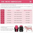 thumbnail image 6 of PUMYPOREITY Winter Warm Dog Coat Windproof Cozy Dog Jacket Cold Weather Thick Fleece Vest Water Repellent Apparel with Harness/Leash Hole & Reflective for Outdoor Small Medium Large Dogs, 6 of 6