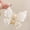 White, variant on Butterfly Hair Claw 1.95 Inch Acetate Clip, Korean-Inspired Fashion Accessory with High-End Feel, for Summer Hairstyles and Everyday Wear