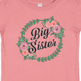 thumbnail image 4 of Inktastic Big Sister with Flower Circle Girls Baby T-Shirt, 4 of 5