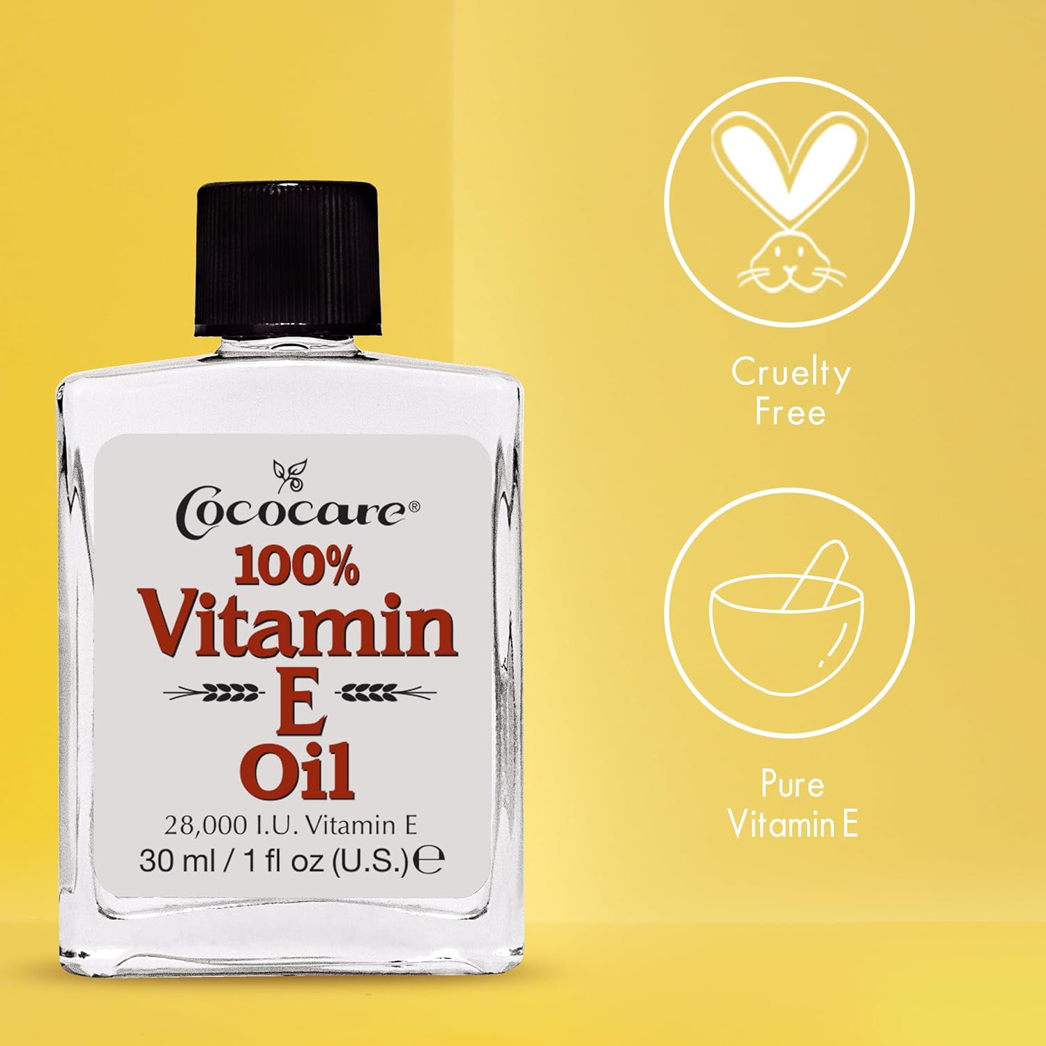 Cococare 100% Vitamin E Oil 0.5 fl oz Pack of 3
