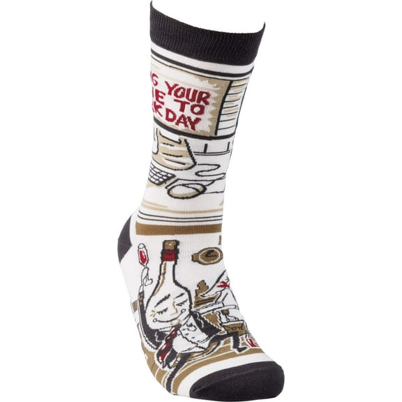 Primitives Socks -Wine to Work