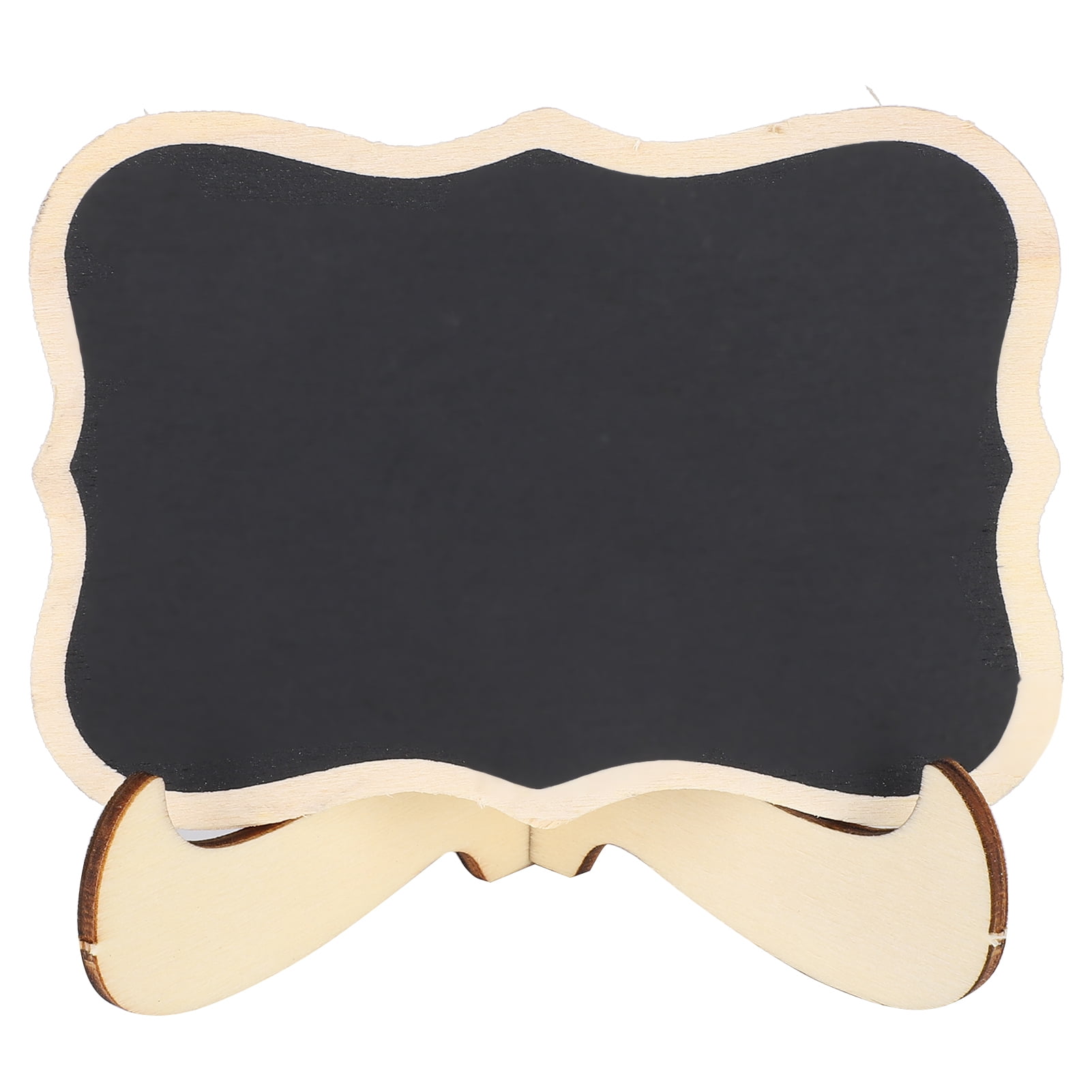Ccdes 2 Set Wood Mini Chalkboard Signs Place Cards Weddings Decoration Craft Display Small Blackboard,Wood Mini Chalkboard Signs,Blackboard Signs