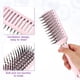 thumbnail image 4 of Unique Bargains Vent Hair Brush Cepillo para desenredar para Mujeres y Hombres Cepillo de Viaje para Cabello húmedo para Rizado Recto Ondulado Rosa, 4 of 7