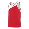 thumbnail image 2 of Augusta Sportswear Boys' Small 353, Red/White, 2 of 3