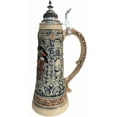 thumbnail image 3 of German Beer Stein Drinkingscenes Giantstein, Replica from year 1897 1.5 liter tankard, beer mug, Limitaet 2022, 3 of 3