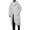 White, variant on IYTR Mens Puffer Jacket Long Sleeve Hooded Winter Long Coat Solid Color Puffer Jacket Windbreaker Outerwear (Black,M)