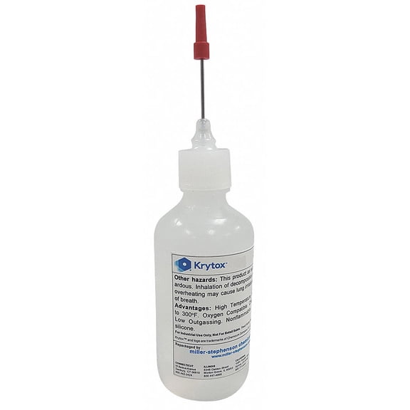 Krytox Oil,GPL-105,Needle Nose Bottle,1 oz. GPL-105