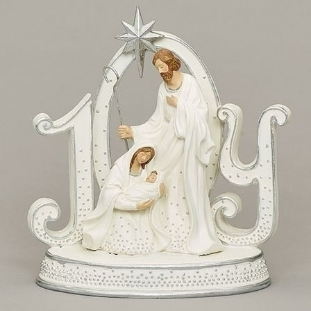Roman Joy Holy Family With Silver Dot Trim
