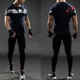 thumbnail image 4 of A.e Plus Size Iron Man Captain America Compression T-Shirt Short Sleeve Toppangjing, 4 of 4