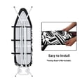 thumbnail image 4 of HELLHERO Iron Board Cover 15x54 Inch Stretch Fit Elastic Edge Ironing Board Dust-Proof Cover Washable for Friends, 4 of 5