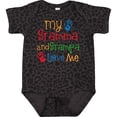 thumbnail image 3 of Inktastic Gramma and Grampa Love Me Boys or Girls Baby Bodysuit, 3 of 5