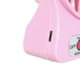 thumbnail image 2 of Portable Rechargeable LED Light Fan Mini Desk USB Charging Air Cooler 3 Mode Speed Regulation LED Lighting Function Cooling (Pink), 2 of 8