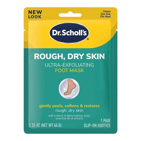 Mascarilla para pies Dr. Scholl´s Foot Mask ultra exfoliante unitalla 1 par
