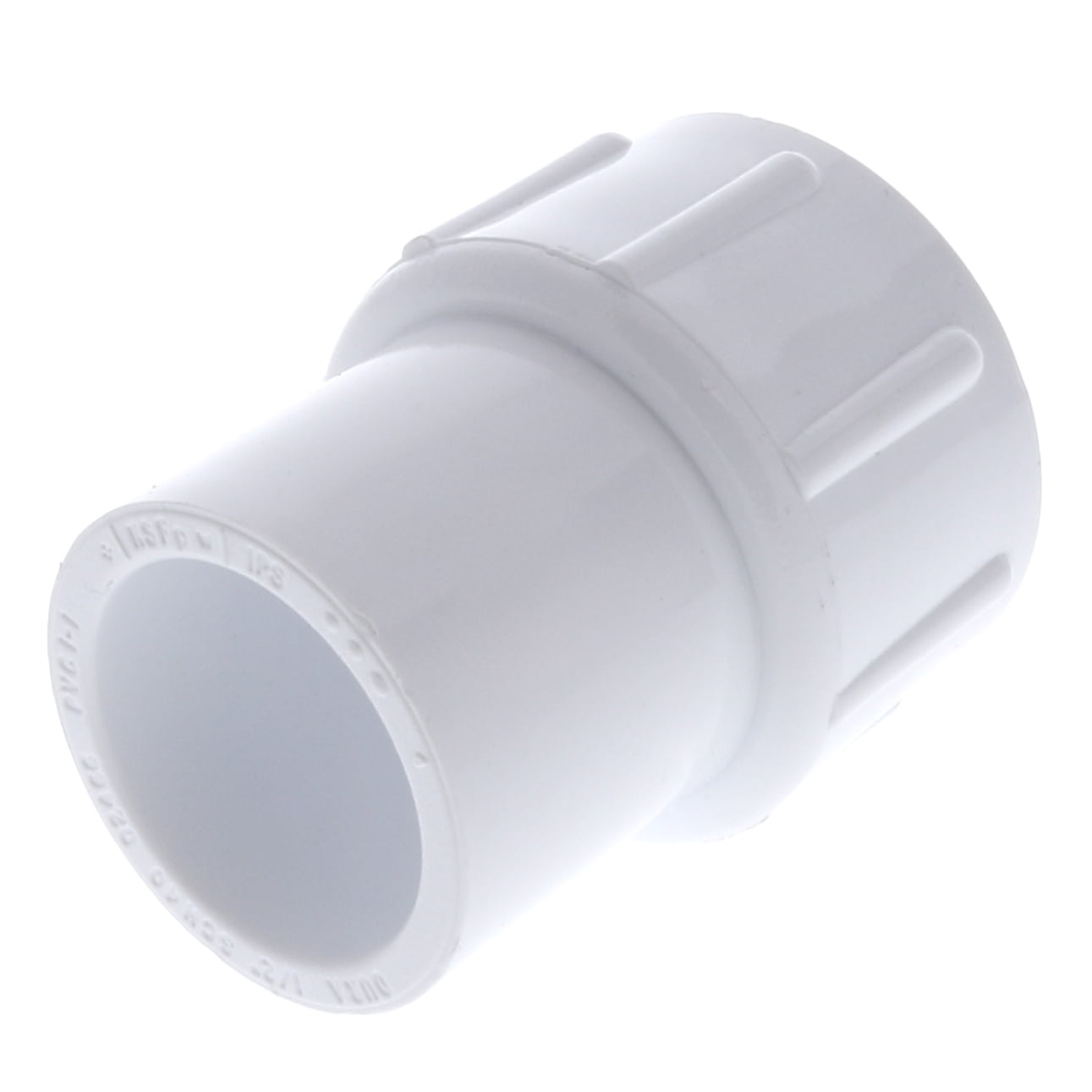 Schedule 40 PVC Reducing AdapterSlip x FPTSlip Size1/2"FPT Size3/4