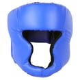 thumbnail image 2 of Casco de boxeo perfecl cuero PU suave para Sparring boxeo tailandia Thai entrenamiento Kickboxing 58 a 66CM, 2 of 8