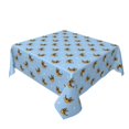 thumbnail image 2 of Wukai Cute Puppy Waterproof Tablecloth for Kitchen Dining, Fits Square Tables for 2-4 Seats -60"x60", 2 of 7