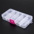 thumbnail image 5 of 6Pcs 10 Grid Electronic Component Parts Kits Plastic Storage BoX Case, 5 of 8