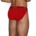 thumbnail image 2 of Zuwimk Mens Underwear Thong,Men's Pouch Boxer Briefs Micro Modal Underwear Red,M, 2 of 5