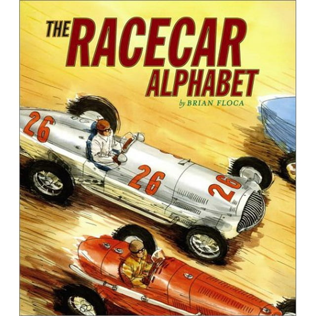 Alphabet de Voiture de Course par Brian Floca