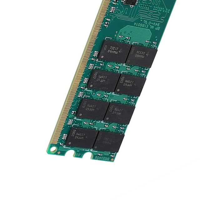 DDR2 RAM, 4 Go DDR2 800MHz, Modules de Mémoire RAM PC2-6400 pour Bureau, Mémoire de Bureau Haute Vitesse 240pin 1.8V Compatible avec Carte Mère Mémoire Dédiée, Sans Pilote, Plug and Play