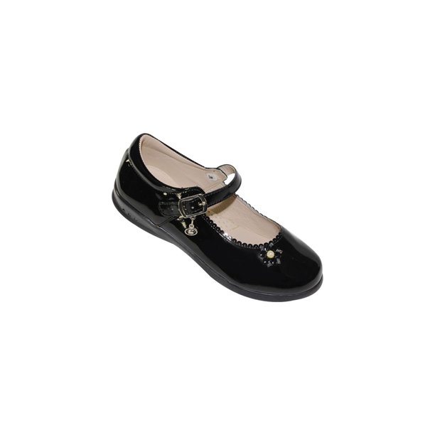 ZAPATILLA VESTIR COQUETA NIÑA CHAROL NEGRO 123805C Leon 123805Cp