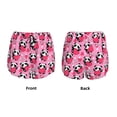 thumbnail image 6 of Sigee Panda Heart Valentine for Women's Athletic Shorts High Waisted Running Shorts Pocket Sporty Short Gym Elastic Workout ShortsX-Large, 6 of 9