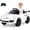 White, variant on Licensed RUF x Porsche 12V Ride on Car by OLAKIDS, Electric Vehicle Battery Powered with Remote Control, Headlight, Bluetooth, Power Display, 4 Wheeler Toys for Kids Girls Boys