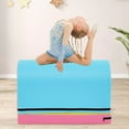 Exdeerjoy Mailbox Tumbling Mat, Gymnastics Vaulting Box w/ Detachable