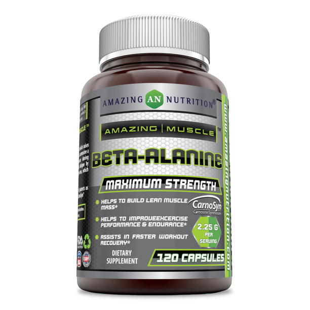 Amazing Nutrition Amazing Muscle 100 Pure Beta Alanine Ideal Pre
