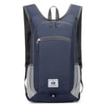 thumbnail image 1 of Mochila ultraligera de senderismo Deeceymbur de 15 l: compacta y ligera, con depósito de agua, ideal para viajes y excursiones de un día (azul oscuro)., 1 of 6