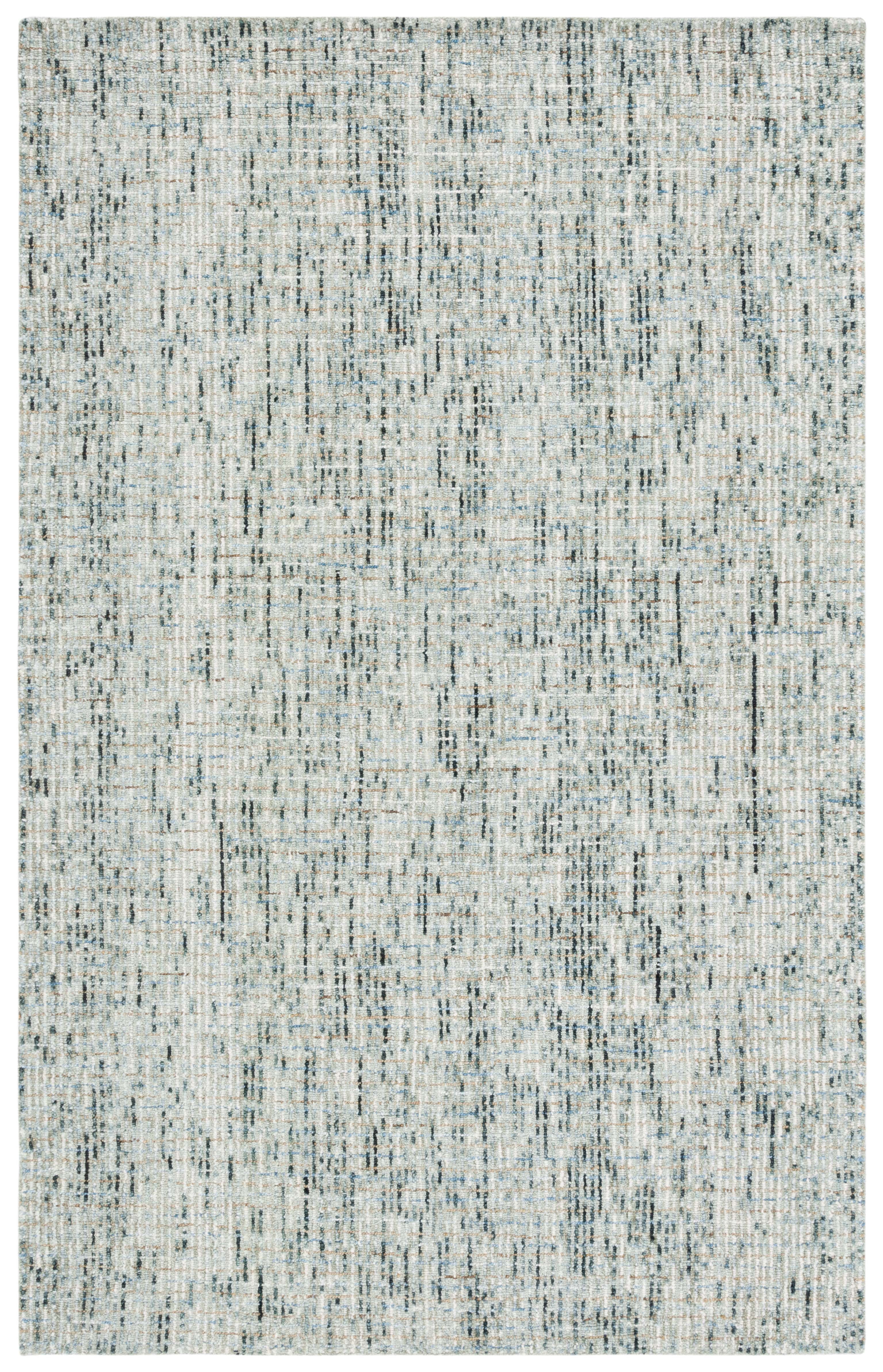 Safavieh Abstract Delia Distressed Wool Area Rug, Green/Ivory, 6' x 9'