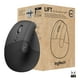 thumbnail image 1 of Logitech Elevador para Zurdo de Negocios, Ratón Ergonómico Vertical, Zurdo, Inalámbrico, Bluetooth O Cerrojo Logi Seguro USB, Clics Silenciosos, Grafito, 1 of 5