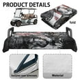 thumbnail image 5 of HUIACONG American Flag Wolf Print Golf Cart Covers Seat Anti-Slip Easy to Install Golf Cart Seat Covers Two-Person Portable All-Season Protection Suitable for EZGO Yamaha Club Car, 5 of 7