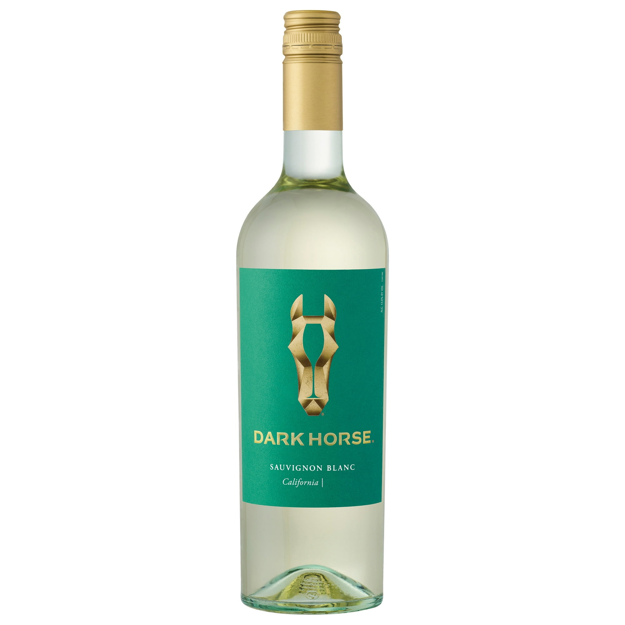 Dark Horse Sauvignon Blanc White Wine, California, 750ml Glass Bottle