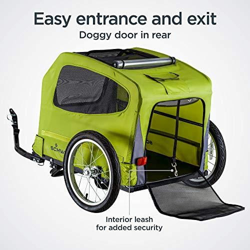 Schwinn Rascal Bike Pet Trailer for Small and Large Dogs Large