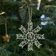 thumbnail image 5 of Adornos Navideños De Madera Diseño De Copo De Nieve Colgantes De Madera Para Decoración De Árbol De Navidad 5 Uds Methold HA042650-02, 5 of 6