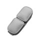 thumbnail image 1 of Riwesomey Clip de cuero para gafas de sol para automoción, organizador de Color sólido frontal, Clips de soporte interno de moda, accesorios Kits de molduras para tableros de automóviles Gris Riwesomey VI016553-03, 1 of 6
