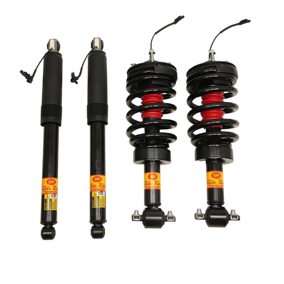 Strutmasters Magnetic Struts 4 Wheel OE Replacement Kit compatible with 2014-2018 Chevrolet Silverado 1500 (GC114F)