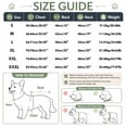 thumbnail image 3 of CSStudio Hooded Leg‑Less Dog Winter Coat, Fleece Lined Warm Pullover Jacket with Leash Hole for Medium Large Dogs, 3 of 9