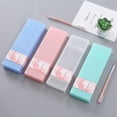 thumbnail image 3 of Ztoonmas Cute Pencil Case for Unisex Pencil Box Aesthetic Pure Color Personality Macaron Color Stationery Box, 3 of 5