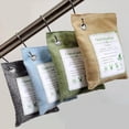 thumbnail image 4 of Bamboo Charcoal Bags Odor Absorber, 2 Packs 100g Charcoal Deodorizer Bags with Hooks, Nature Bamboo Charcoals Air Purifying Bags Activated Charcoals Odor Absorbers for Cars Pet Closet Bathroom, 4 of 4