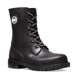 Womens MICHAEL Michael Kors Mk Croco Tall Rainboots - Brown  display picture 2