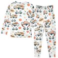thumbnail image 2 of Dailycode Cotton Pajama Set Snug Fit Long Sleeve Top and Pants for 18M-8Y Cute Koala Wearing Hat, 2 of 7
